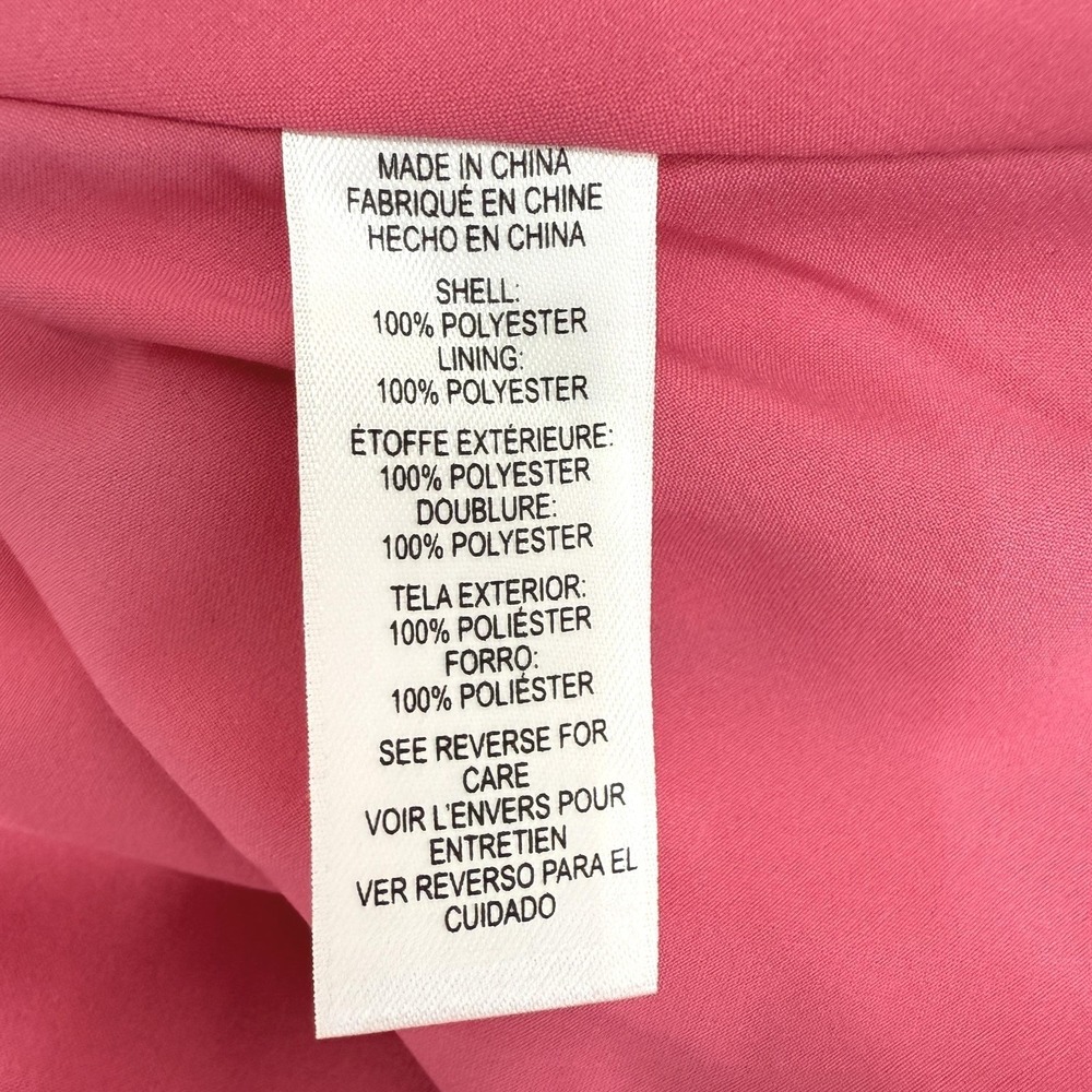 CeCe Cocktail Fit & Flare Dress Size 6 Pink Preppy Sheath Short Mini Coquette - Picture 10 of 12